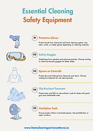 Essential Cleaning Safety Equipment