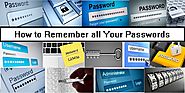 How to Remember all your Passwords | Blogging Kits