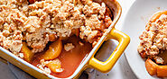 Brown Butter Peach Cobbler