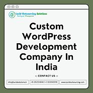 Custom WordPress Development Company In India