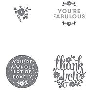 Flower Stamps for Card Making, Scrapbooking, and much more!