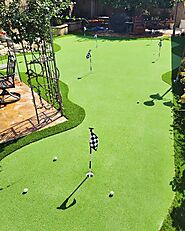 Indoor Putting Green Installation