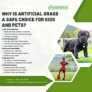 Why Is Artificial Grass A Safe Choice For Kids And Pets?