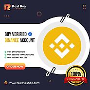 Buy Verified Binance Account - RealPvaShop