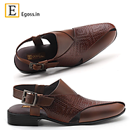Leather Slippers for Men | Egoss Shoes