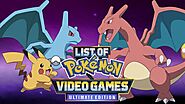 List Of Pokémon Video Games