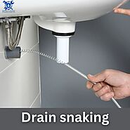 Drain snaking