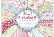 My Crafty Heart: *New* First Edition - Floral Pavilion 6x6 Pad £6.50