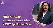 MBA & PGDM Admissions 2025 | Narayana Business School - NBSAT Application Open 