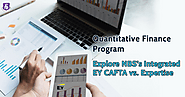 Quantitative Finance Program: Explore NBS’s Integrated EY CAFTA vs. Expertise