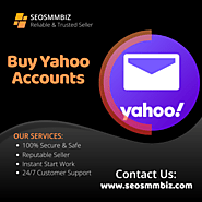 Buy Yahoo Accounts - Aged Yahoo Email Accounts with 100% instant delivery