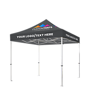 Make Your Brand Stand Out with a Custom Logo Canopy!