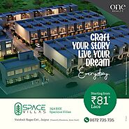 Space Villas By One Realty | Luxury Villas in Jaipur