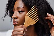 Bamboo Afro Comb for Preventing Split Ends & Breakage | Promote Healthy Hair Growth – AfroHairCandy