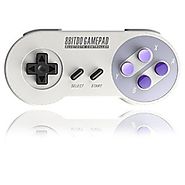 8bitdo SNES30 Wireless Bluetooth Controller Dual Classic Joystick for IOS / Android Gamepad - PC Mac Linux