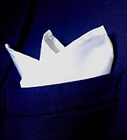 How to Fold a Pocket Square for a Wedding - Men Fashion | AusCufflinks