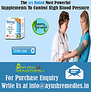 Ayurvedic Supplements To Control High Blood Pressure By AyushRemedies.in