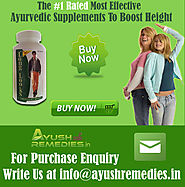 Ayurvedic Supplements To Boost Height By AyushRemedies.in