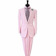Get Ravishing Look With Pink Mens Suits For Weddings