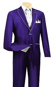 Get An Attractive And Decent Look With Purple Men's Suits