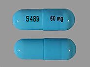 Blue Vyvanse 60 mg (S489 60 mg Capsule) At Street Price