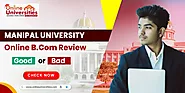 Manipal University Online B.Com Review