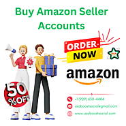 Buy Amazon Seller Accounts | Verified & Ready for Business