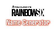 Rainbow Six Siege Name Generator | R6 Names Ideas