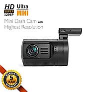 Dashboard Camera, SplashETech Mini 0806 Dash Cam *World's Smallest Dash Camera W/ Screen* Amba A7LA50 + OV4689, HDR, ...