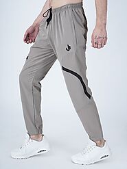 Beige Peak Performance Nylon Jogger For Men @1299