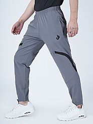 Grey Peak Performance Nylon Jogger @1248