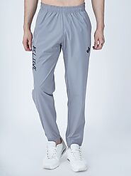 Grey Essential Relaxed Fit Jogger For Men @899