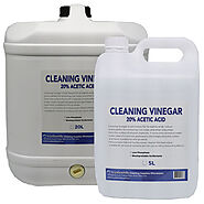 Cleaning Vinegar 20% Acetic Acid | Crystalwhite Cleaning Supplies