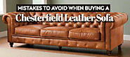 CHESTERFIELD LEATHER SOFA