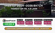 SIP 2026 MBA Batch : SIBM Pune Release Summer Placements