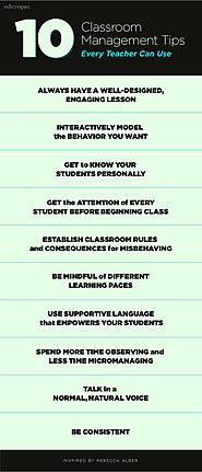 10 Classroom Management Tips Every Teacher Can Use