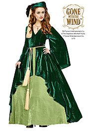Women's Gone With The Wind Scarlet O'Hara Gown