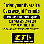 Oversize Permits IOWA | Overweight Permits Indiana | Oversize Truck Permits | IOWA A1 Trucking Permits