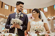 Christian Church Wedding Photography of Chris & Agnel in Chennai