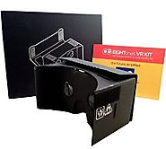 EightOnes VR Kit - The Complete Google Cardboard Kit with Head-strap, NFC, 365-day Warranty and Video Instructions (J...