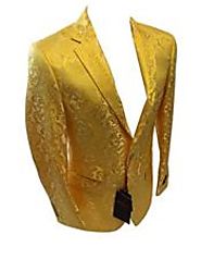 Get The Modern Collections Of Gold Men Blazer- MensItaly