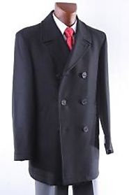 Warm And Comfortable Mens Pea Coat- MensItaly