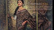Kalamkari Sarees | Designer Kalamkari Silk Sarees Collection