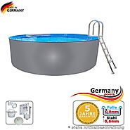 Edelstahlpool 4,0 x 1,25 Rundpool Swimmingpool | Pool.Net