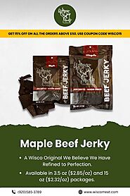 Maple Beef Jerky: Sweet & Smoky Perfection