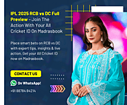 IPL 2025 RCB vs DC Full Preview – Join the Action with Your All Cricket ID on Madrasbook