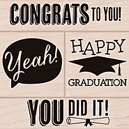 Awesome Graduation Stamps for Card Making
