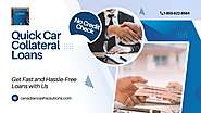 Quick Car Collateral Loans Kelowna