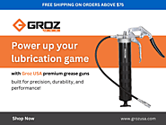 Top-Quality Grease Guns for Efficient Lubrication | Groz USA