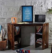 Wooden Study Table Design | The Home Dekor